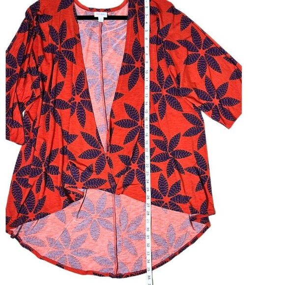 New Kimono Cover Up, Cardigan, Open Sweater, LuLaRoe Lindsay Stretchy - Picture 3 of 5